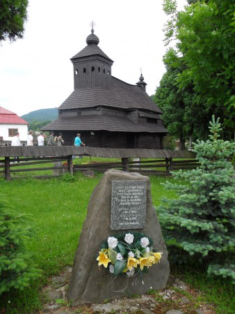 3. deň, 3. zastávka: obec Uličské Krivé- drevený kostolík