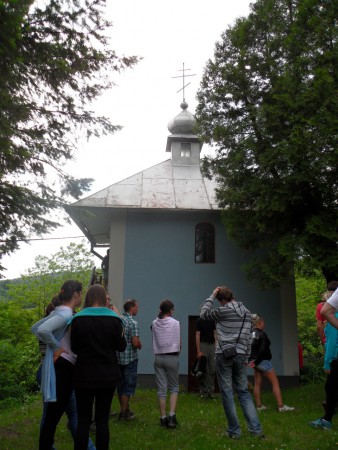 3. deň, 3. zastávka: obec Uličské Krivé- pravoslávna kaplnka